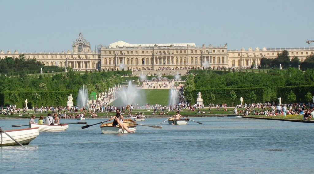 Image Location barques Château de Versailles