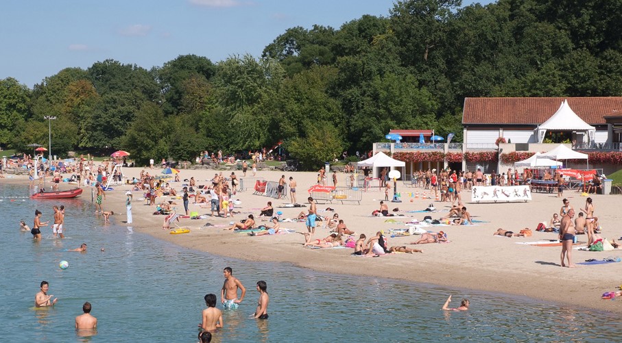 Image Plan d'eau du Baggersee de Strasbourg-Illkirch